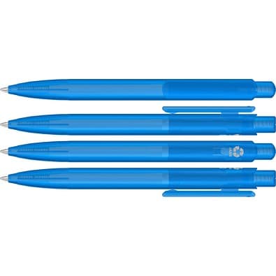 uma® STAGE frozen RECY Druckkugelschreiber, hellblau