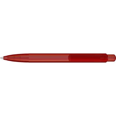 uma® STAGE frozen RECY Druckkugelschreiber, rot