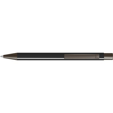 uma® STRAIGHT B Druckbleistift, schwarz
