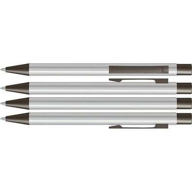 uma® STRAIGHT B Druckbleistift, silber