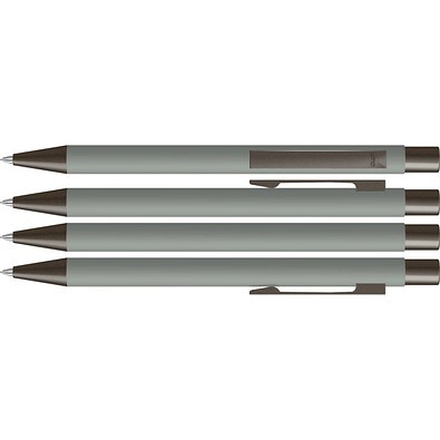 uma® STRAIGHT GUM B Druckbleistift, grau
