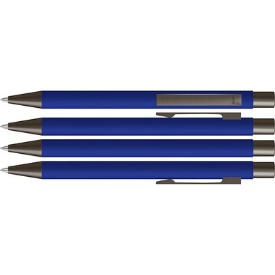 uma® STRAIGHT GUM B Druckbleistift, mittelblau