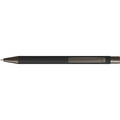 uma® STRAIGHT GUM B Druckbleistift, schwarz