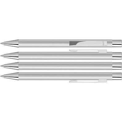 uma® STRAIGHT SI B Druckbleistift, silber