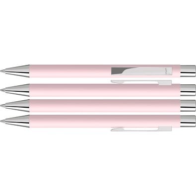uma® STRAIGHT SI GUM Druckkugelschreiber, pastell rosa