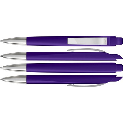 uma® STREAM M SI Druckkugelschreiber, violett
