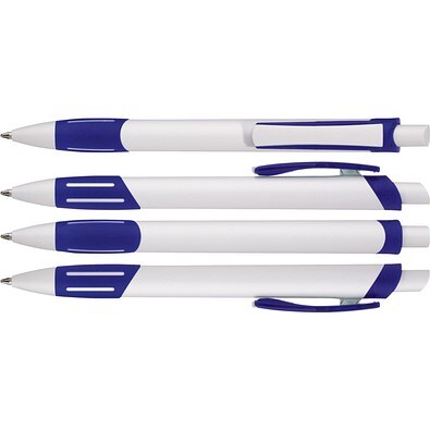uma® STRIPE Druckkugelschreiber, blau