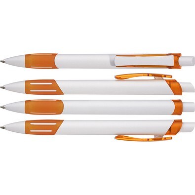 uma® STRIPE Druckkugelschreiber, orange