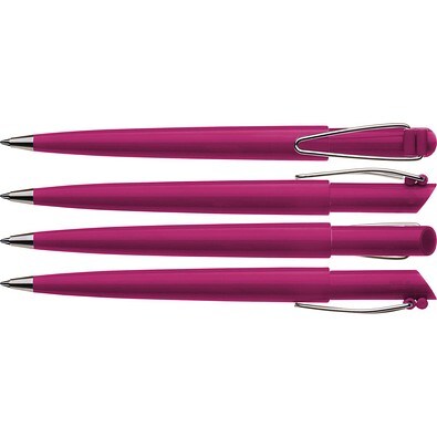 uma® TORSION Druckkugelschreiber, magenta