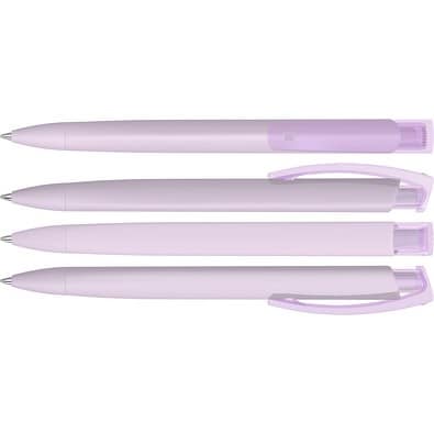 uma® Kugelschreiber TRINITY GUM, blaue Mine, pastell violett