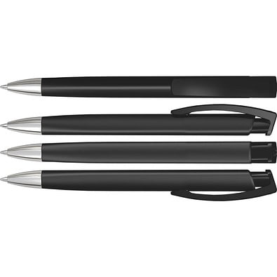 uma® TRINITY SI RECY Druckkugelschreiber, schwarz