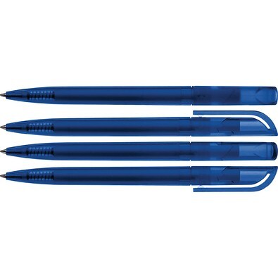 uma® TWISTY frozen Drehkugelschreiber, dunkelblau