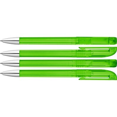 uma® UP transparent SI Drehkugelschreiber, hellgrün