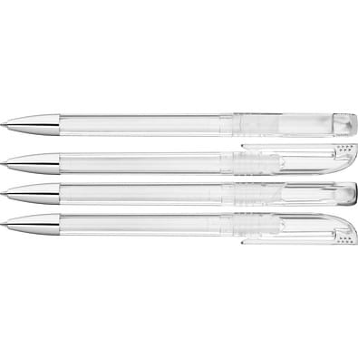 uma® UP transparent SI Drehkugelschreiber, klar
