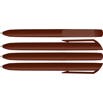 uma® VANE F Drehkugelschreiber, aubergine