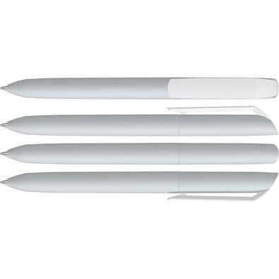 uma® VANE KG GUM Drehkugelschreiber, grau
