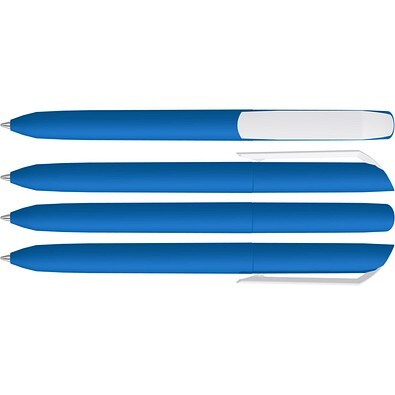 uma® VANE KG GUM Drehkugelschreiber, mittelblau