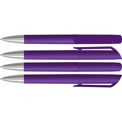 uma® VANE SI GUM Drehkugelschreiber, dunkelviolett