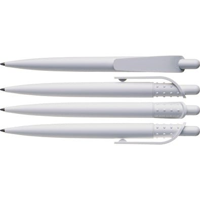 uma® VIANI Druckkugelschreiber, weiss