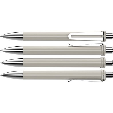 uma® VOGUE XL SI Druckkugelschreiber, grau