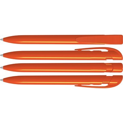 uma® YES antibacterial Druckkugelschreiber, orange