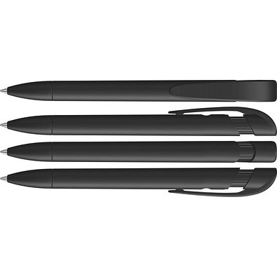 uma® YES F Druckkugelschreiber, schwarz