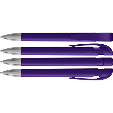 uma® YES F SI Druckkugelschreiber, violett