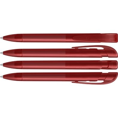 uma® YES frozen Druckkugelschreiber, rot