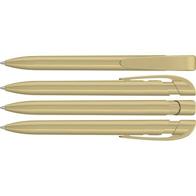 uma® YES LUX Druckkugelschreiber, gold