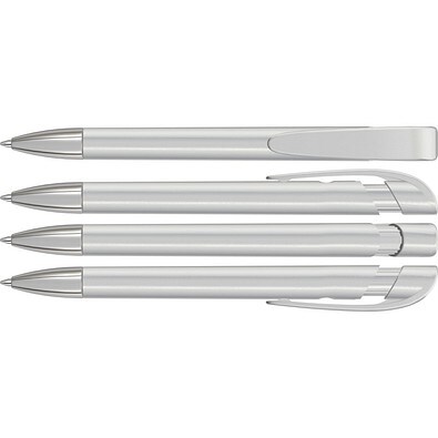 uma® YES LUX SI Druckkugelschreiber, silber