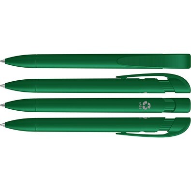 uma® YES RECY Druckkugelschreiber, dunkelgrün