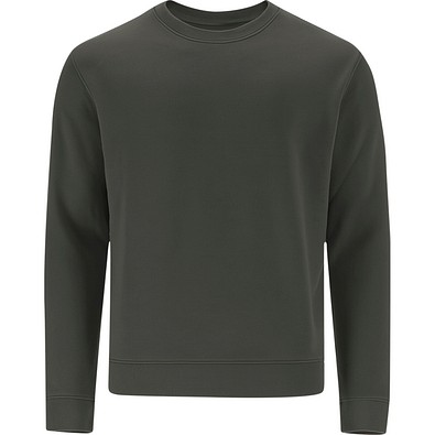 Unisex Sweatshirt mit Rundhalsausschnitt – Klassischer Crewneck, 3XL, DUNKELGRAU