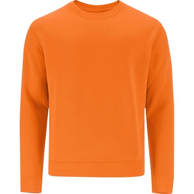 Unisex Sweatshirt mit Rundhalsausschnitt – Klassischer Crewneck, 3XL, ORANGE