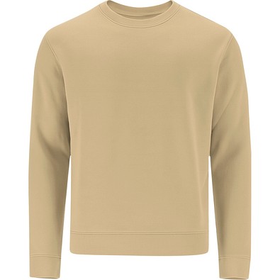 Unisex Sweatshirt mit Rundhalsausschnitt – Klassischer Crewneck, 3XL, SAND