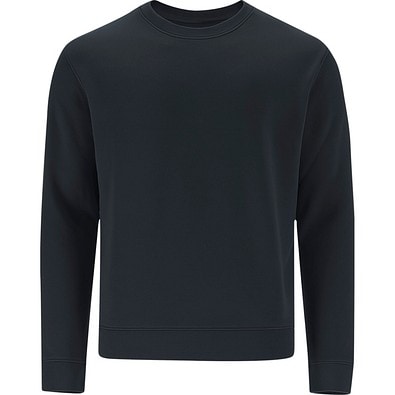 Unisex Sweatshirt mit Rundhalsausschnitt – Klassischer Crewneck, L, NAVY BLUE DARK