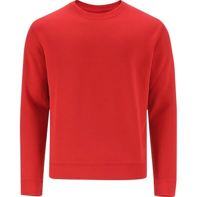 Unisex Sweatshirt mit Rundhalsausschnitt – Klassischer Crewneck, M, ROT