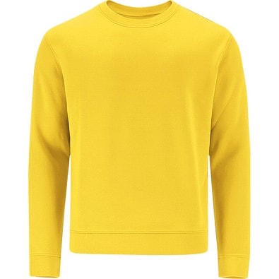 Unisex Sweatshirt mit Rundhalsausschnitt – Klassischer Crewneck, XXL, GELB