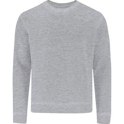 Unisex Sweatshirt mit Rundhalsausschnitt – Klassischer Crewneck, XXL, GRAU