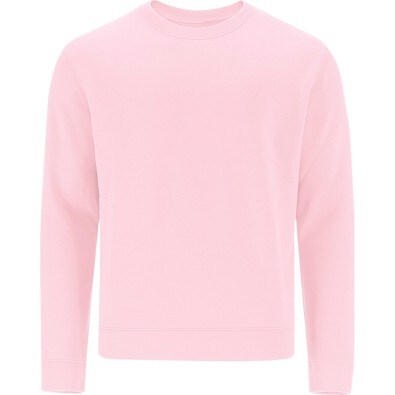 Unisex Sweatshirt mit Rundhalsausschnitt – Klassischer Crewneck, XXL, ROSA