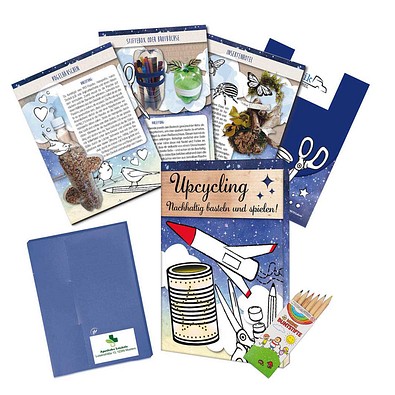 Upcycling-Set, Standard, Alltagsgegenstände, 1-seit. Druck