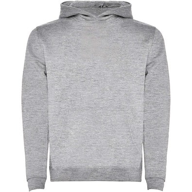 Urban 280 g/m² Kapuzenpullover für Kinder, heather grau, 11/12
