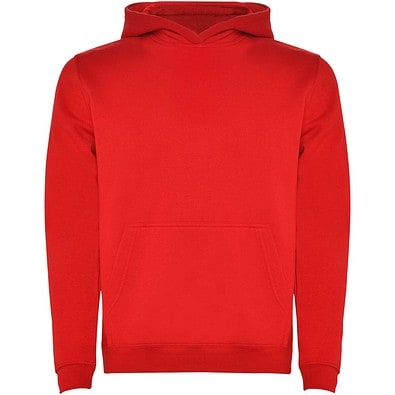 Urban 280 g/m² Kapuzenpullover für Kinder, rot, 3/4