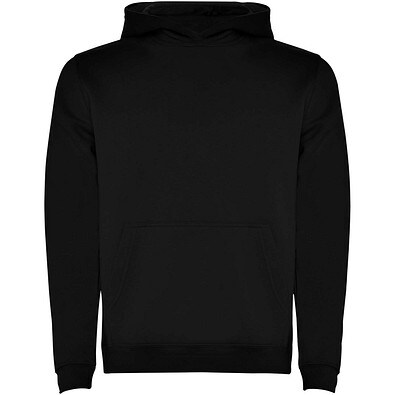 Urban 280 g/m² Kapuzenpullover für Kinder, schwarz, 11/12