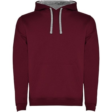 Urban Kapuzenpullover für Herren, Maroon rot, M