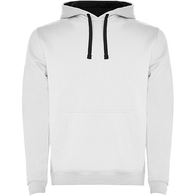 Urban Kapuzenpullover für Herren, weiß/Navy Blue, 2XL