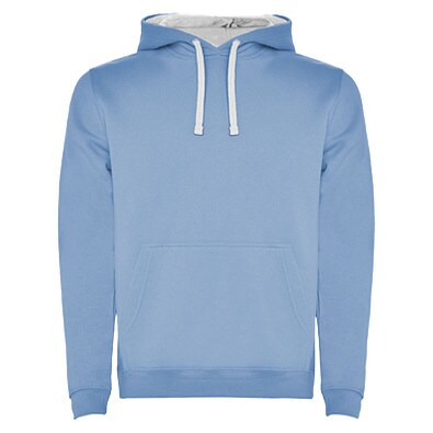 Urban Kapuzenpullover für Kinder, himmelblau, 5/6