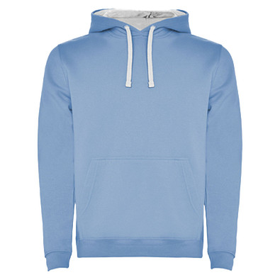 Urban Kapuzenpullover für Kinder, himmelblau, 9/10