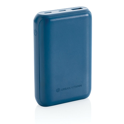 Urban Vitamin Alameda 10.000mAh 18W PD Powerbank, blau