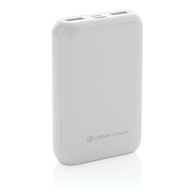 Urban Vitamin Alameda 10.000mAh 18W PD Powerbank, weiß