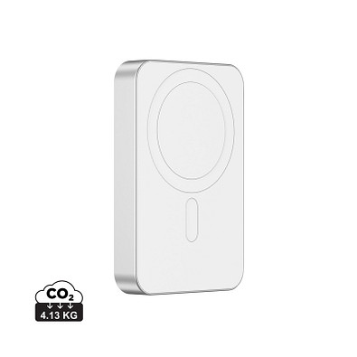 Urban Vitamin Compton 10000mAh Powerbank aus RCS Plastik/Alu, silber